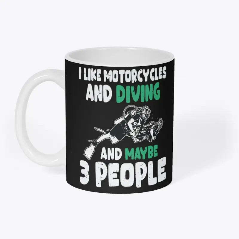 I Like Motorcycles,Diving Maybe 3 People